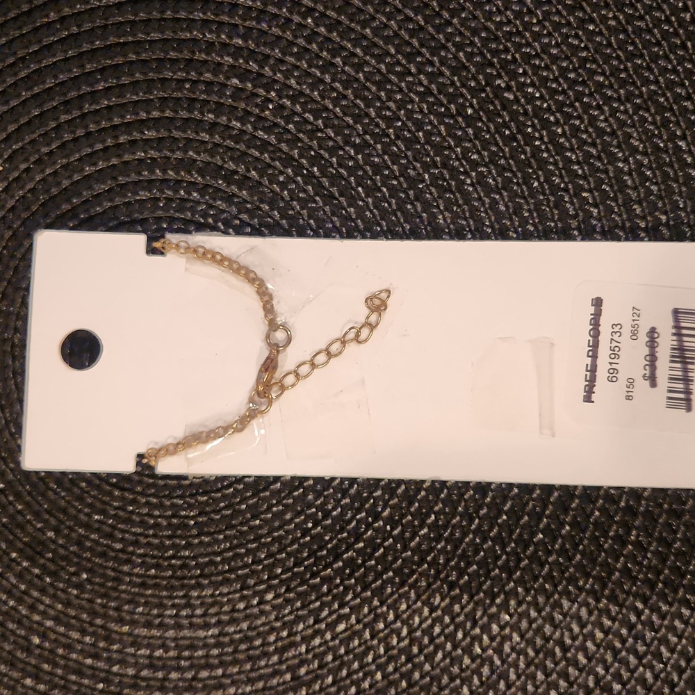 Free People Gold and Brown Bracelet - Picture 2 of 2